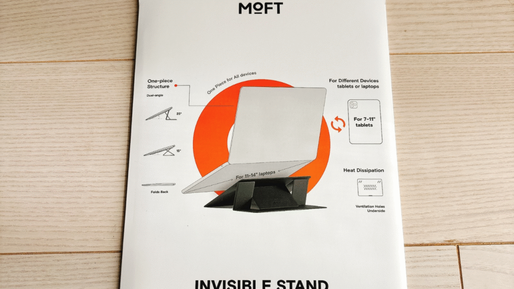 MOFT PCスタンド非粘着タイプ レビュー