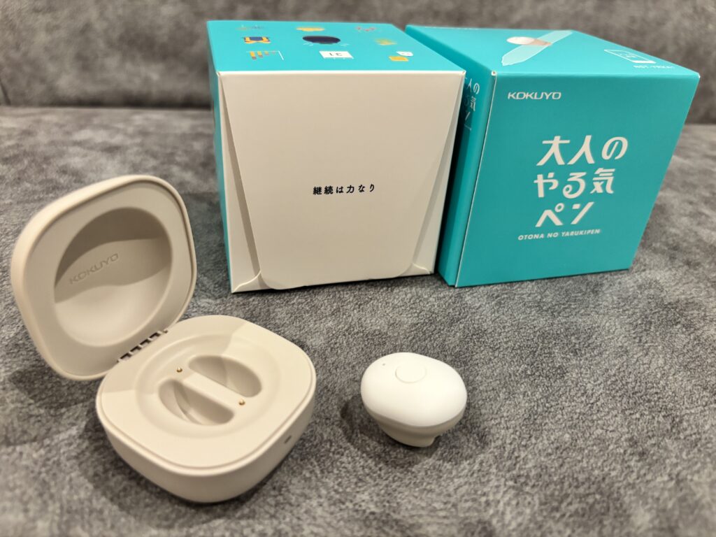 コクヨ 大人のやる気ペンを開けた写真