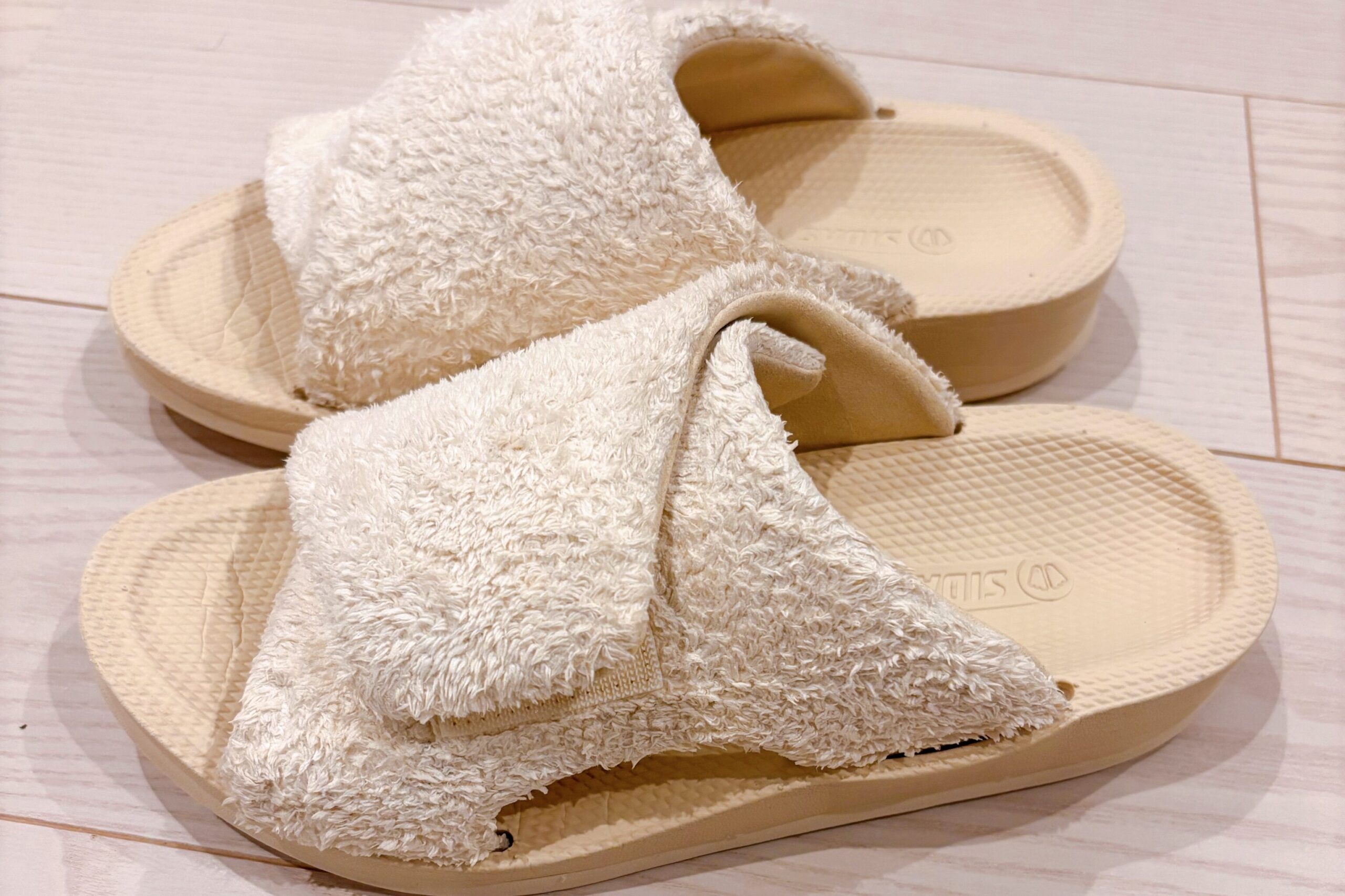 洗濯後のウチッパの生地